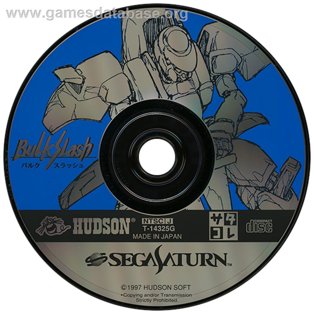 Bulk Slash - Sega Saturn - Artwork - Disc