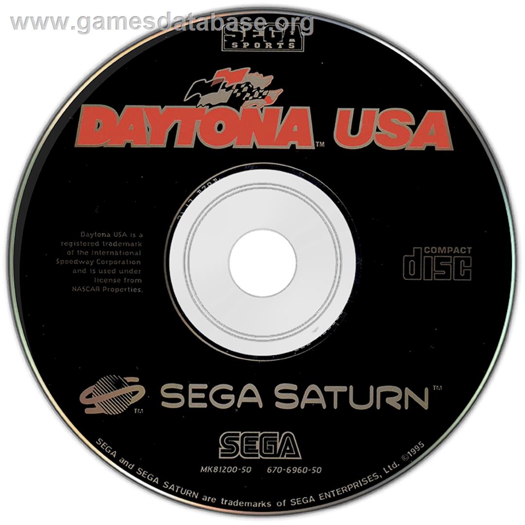 Daytona USA: Championship Circuit Edition - Sega Saturn - Artwork - Disc