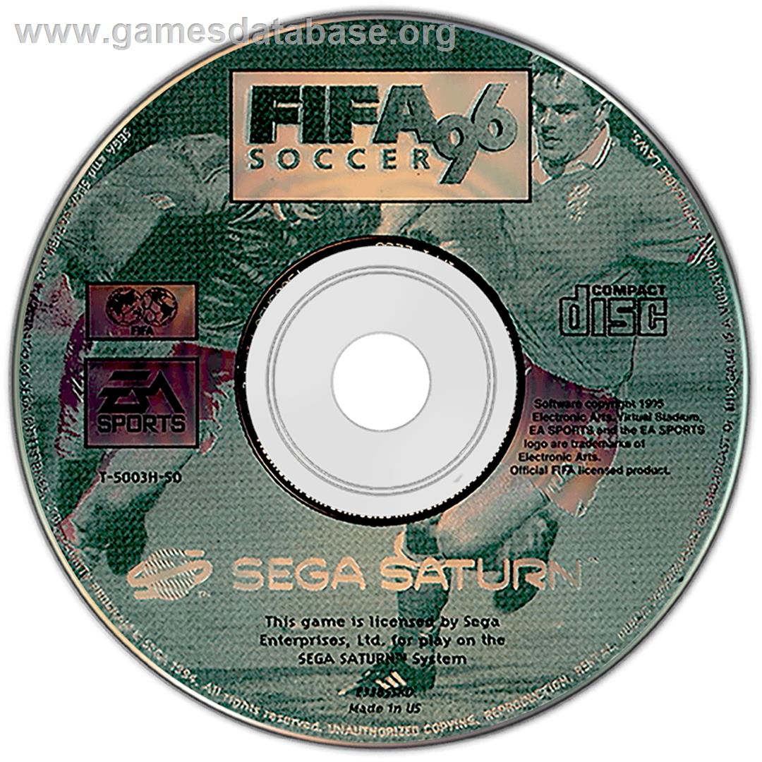 FIFA 96 - Sega Saturn - Artwork - Disc