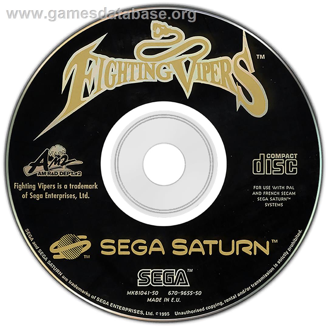 Fighting Vipers - Sega Saturn - Artwork - Disc