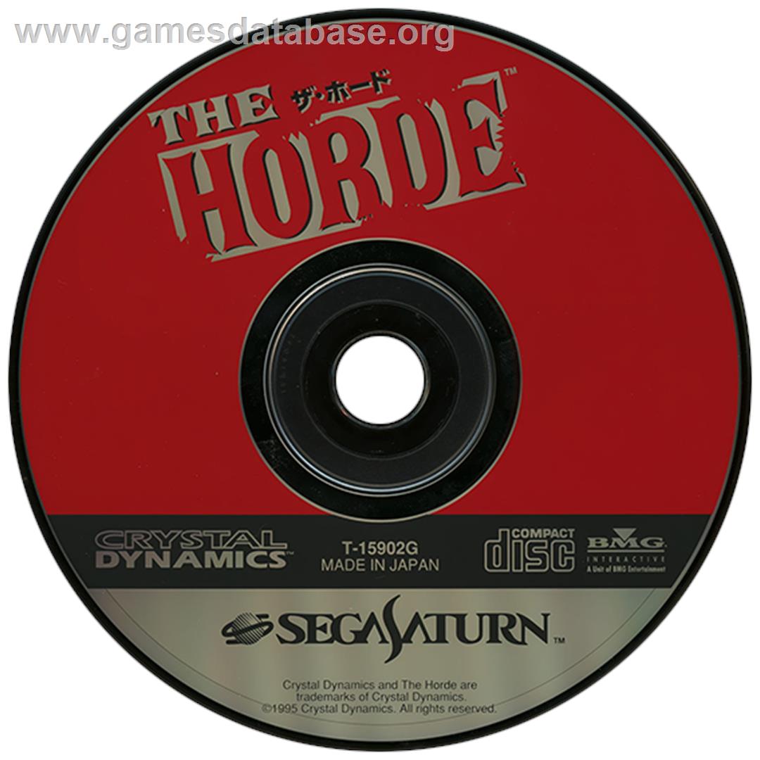 Horde - Sega Saturn - Artwork - Disc