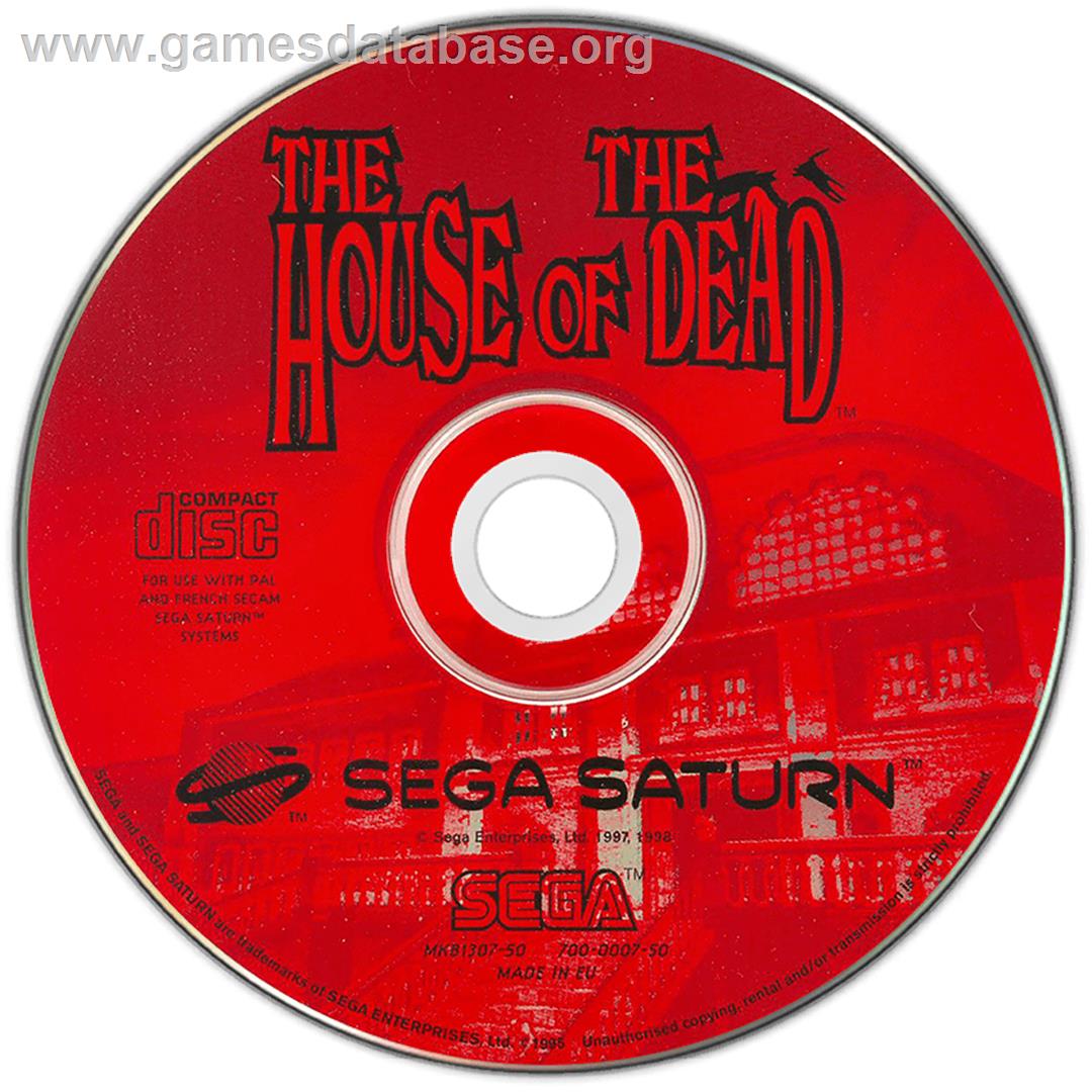 House of the Dead - Sega Saturn - Artwork - Disc