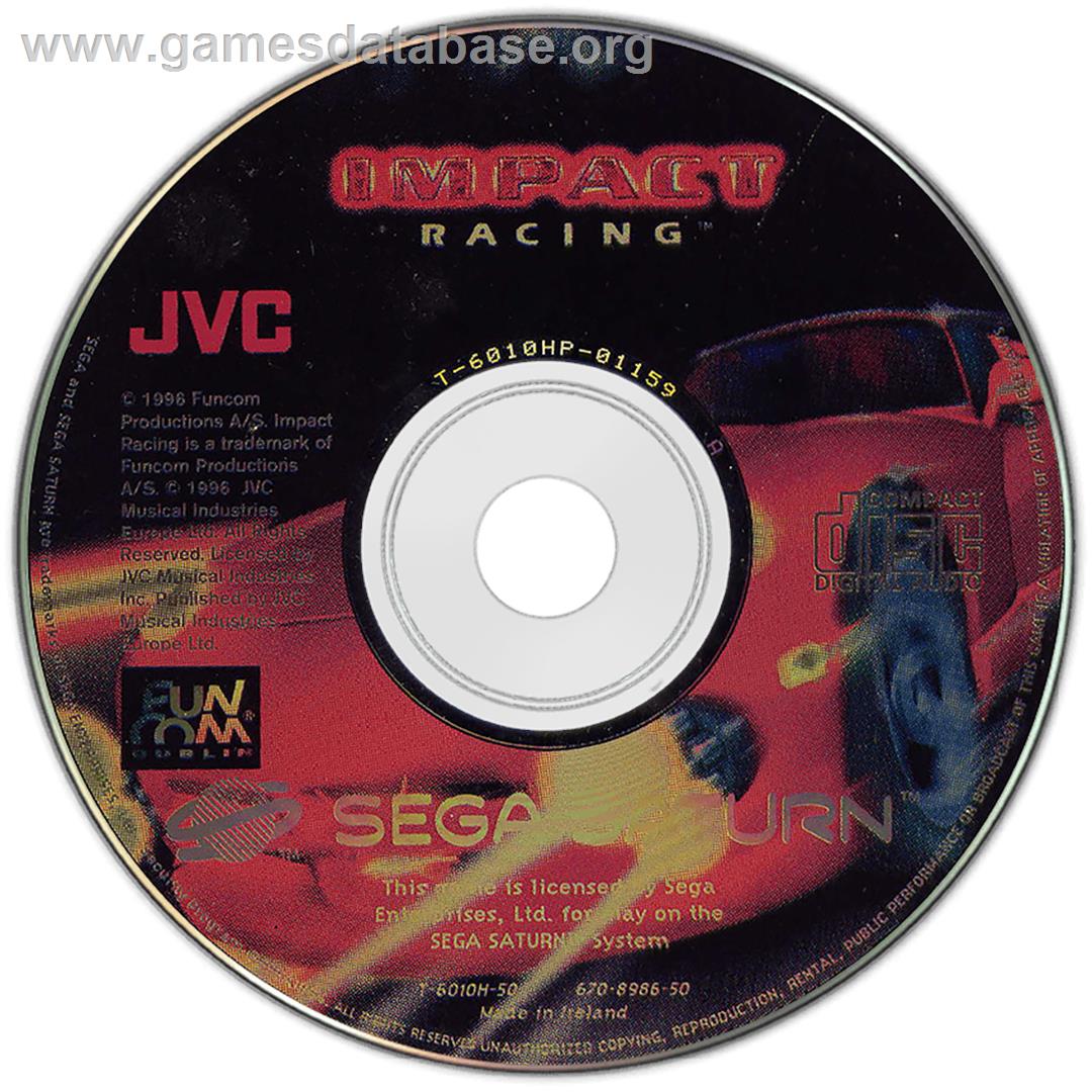 Impact Racing - Sega Saturn - Artwork - Disc