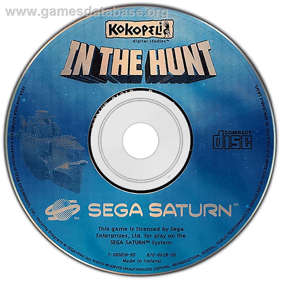 In The Hunt - Sega Saturn - Artwork - Disc
