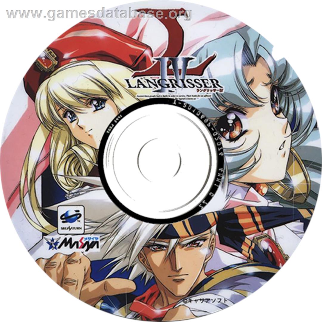 Langrisser 4 - Sega Saturn - Artwork - Disc