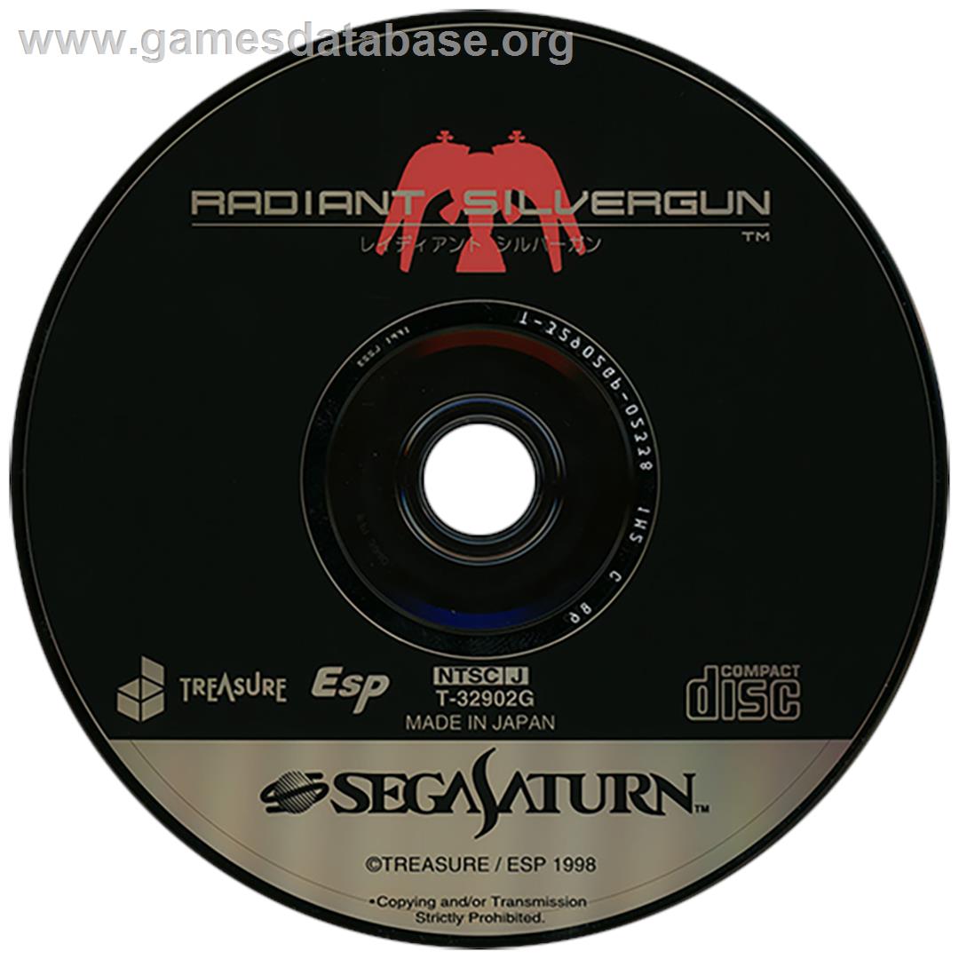 Radiant Silvergun - Sega Saturn - Artwork - Disc