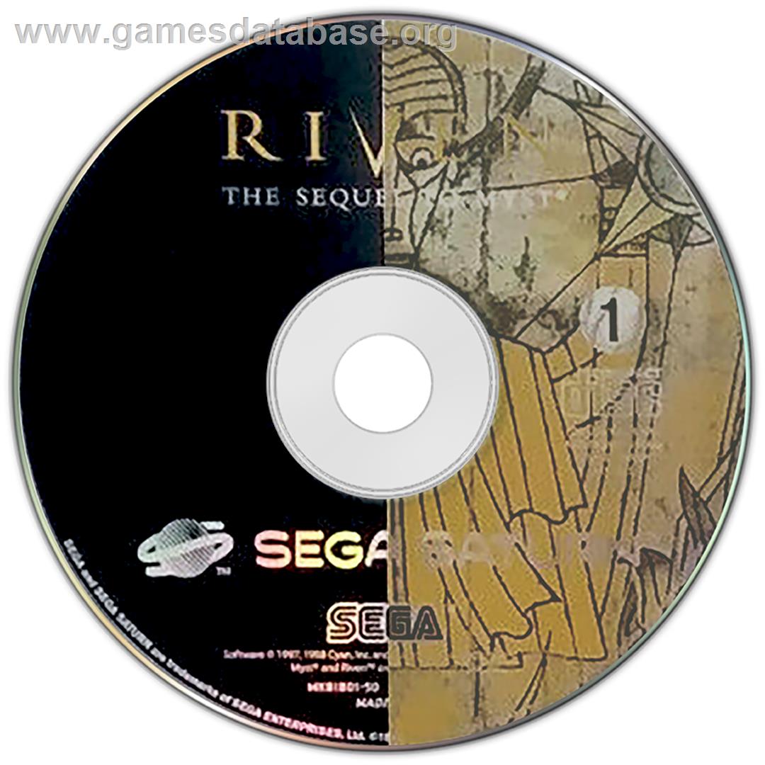 Riven: The Sequel to Myst - Sega Saturn - Artwork - Disc