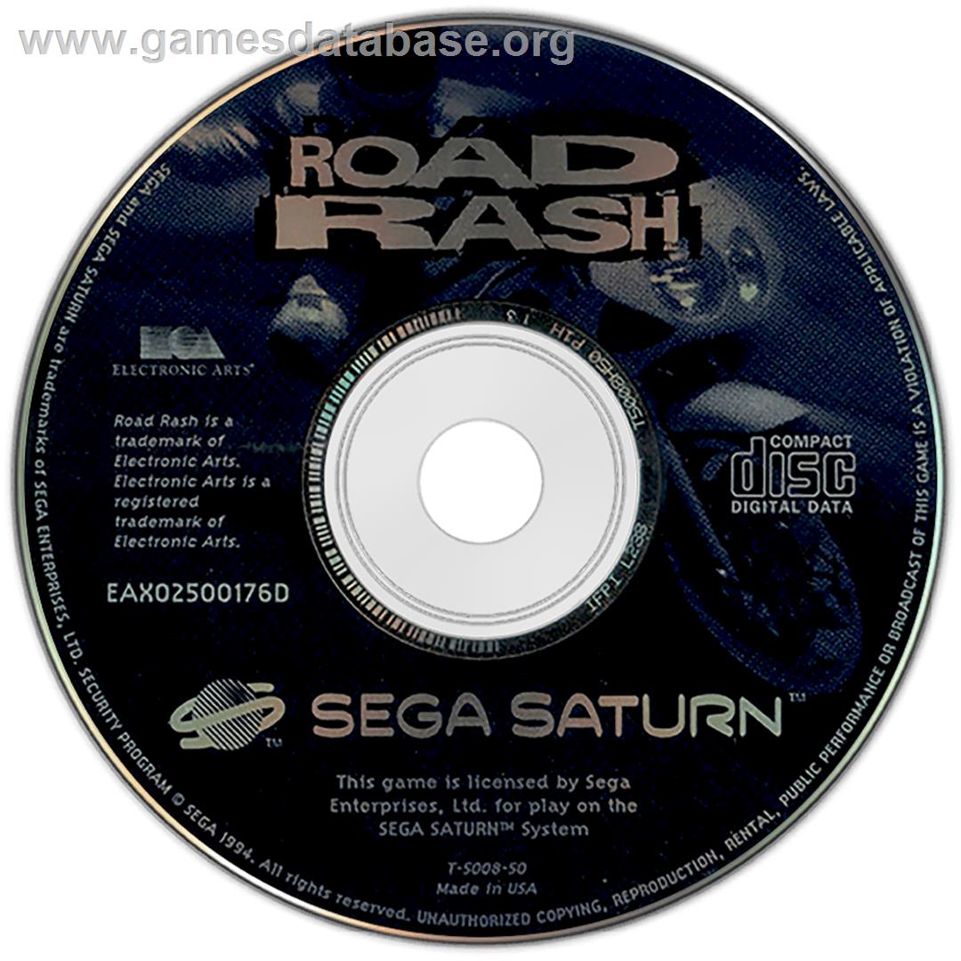 Road Rash - Sega Saturn - Artwork - Disc