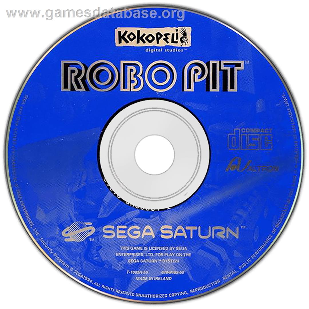 Robo Pit - Sega Saturn - Artwork - Disc