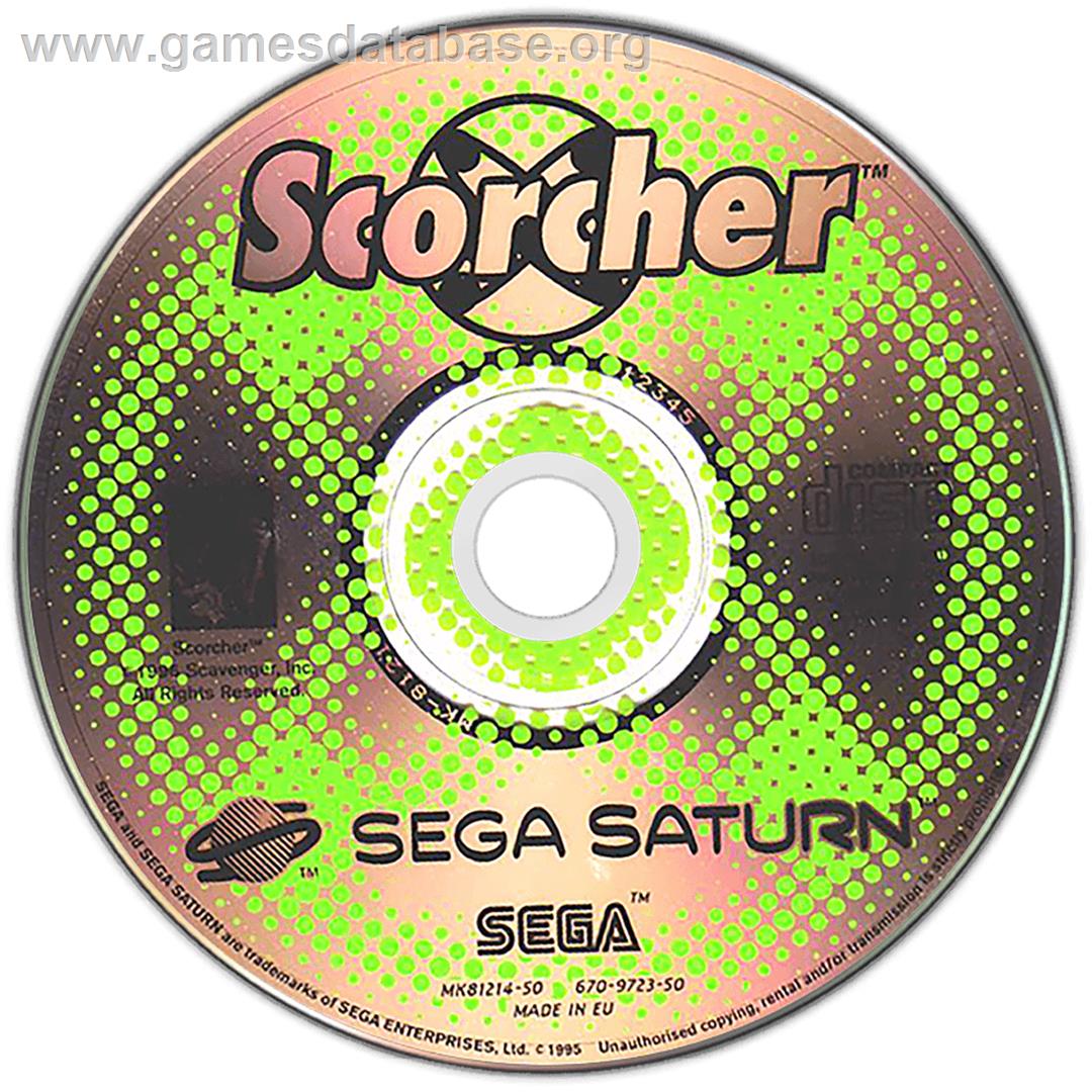 Scorcher - Sega Saturn - Artwork - Disc