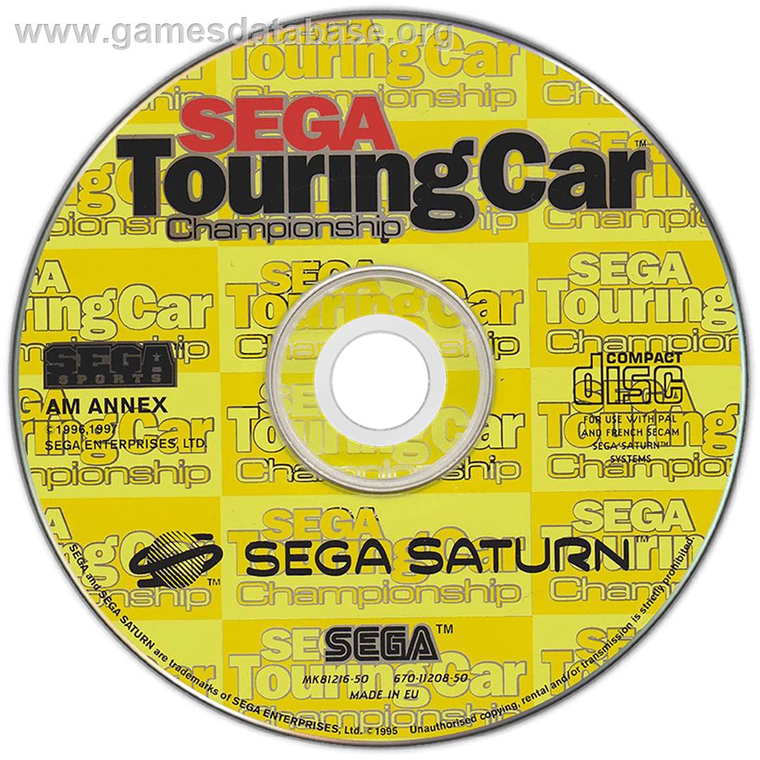 Sega Touring Car Championship - Sega Saturn - Artwork - Disc