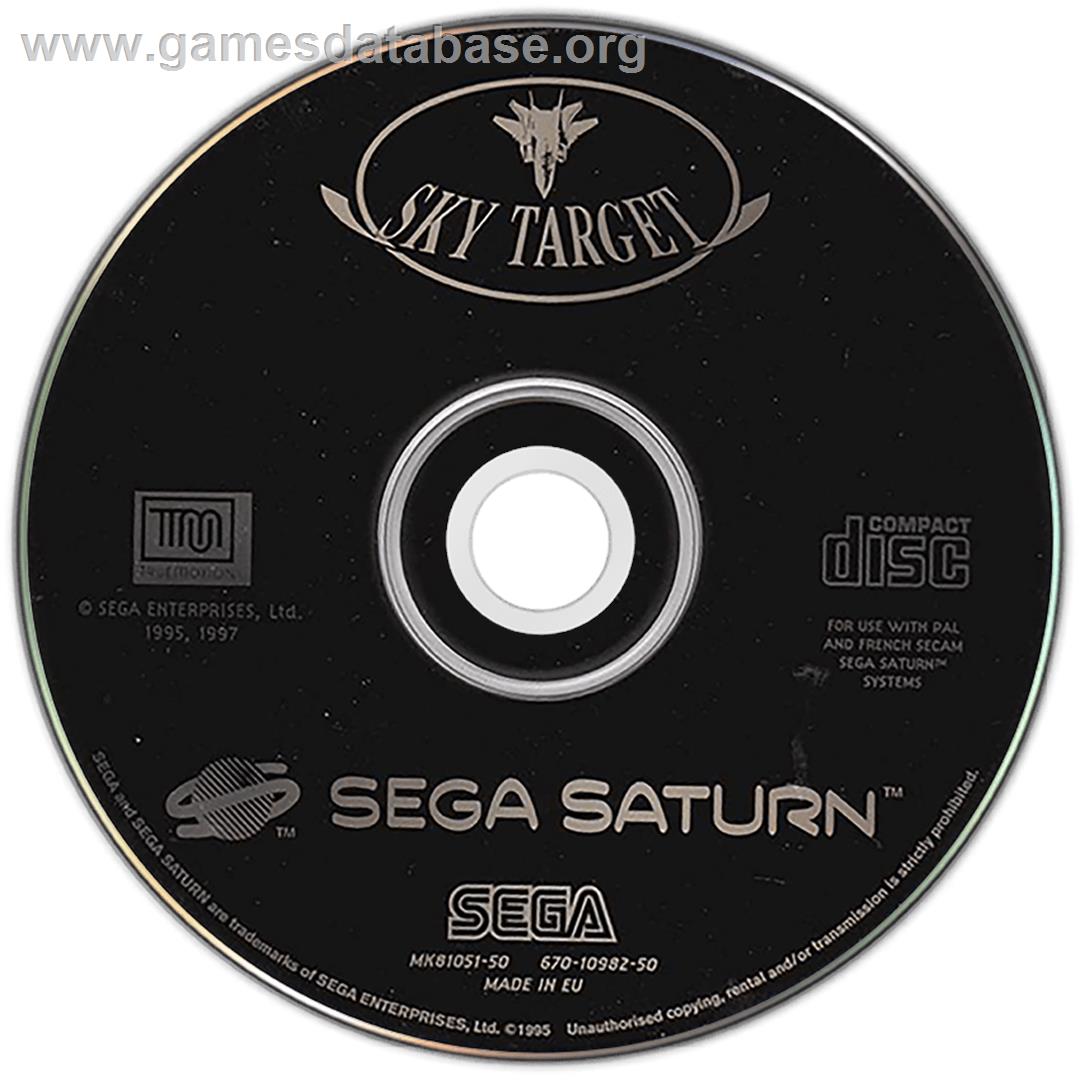 Sky Target - Sega Saturn - Artwork - Disc
