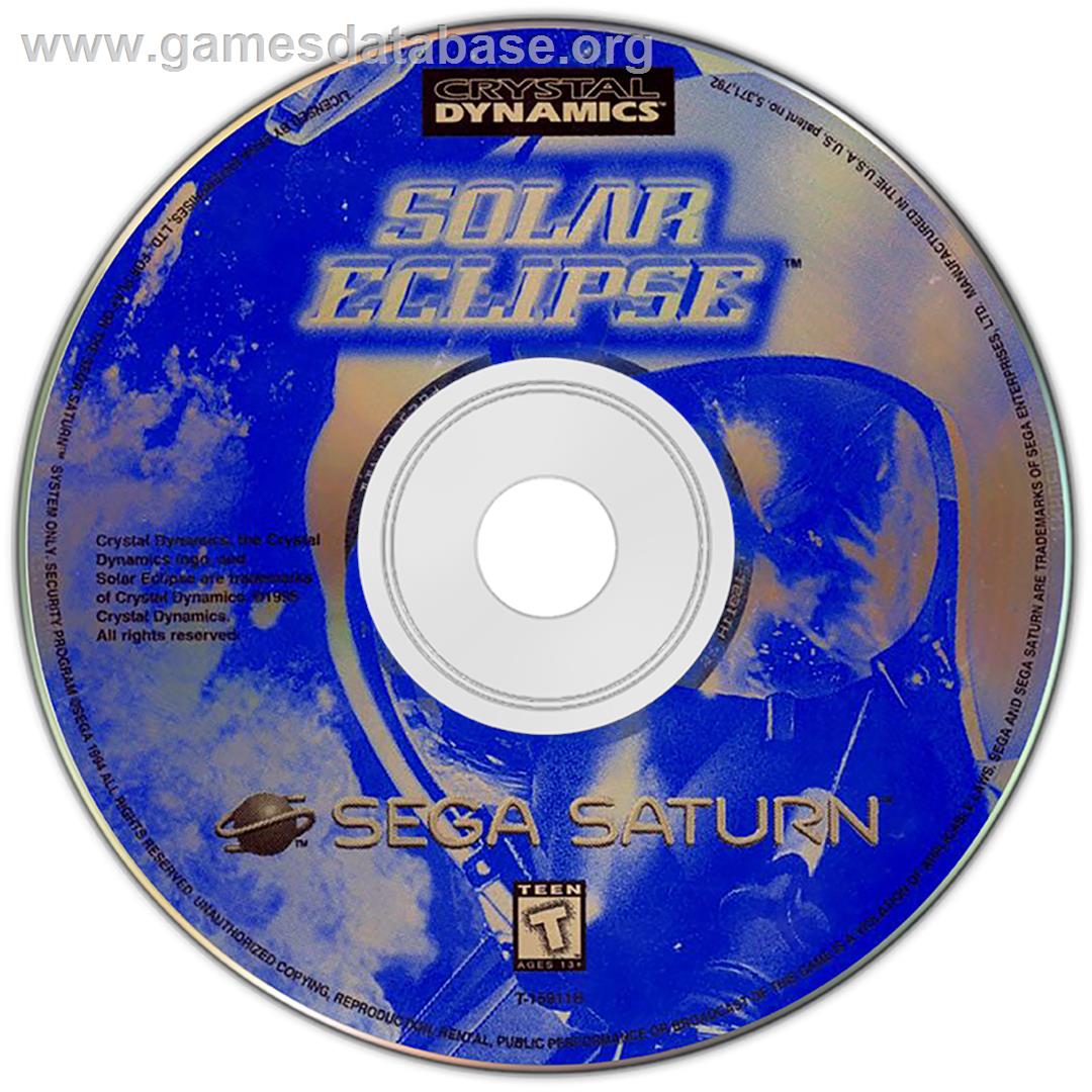 Solar Eclipse - Sega Saturn - Artwork - Disc