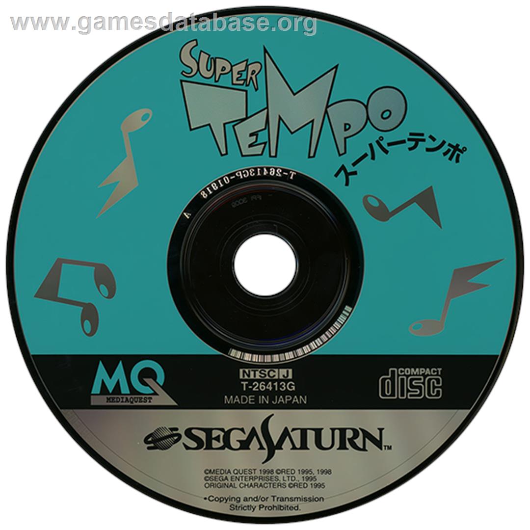 Super Tempo - Sega Saturn - Artwork - Disc