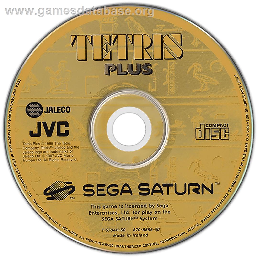 Tetris Plus - Sega Saturn - Artwork - Disc