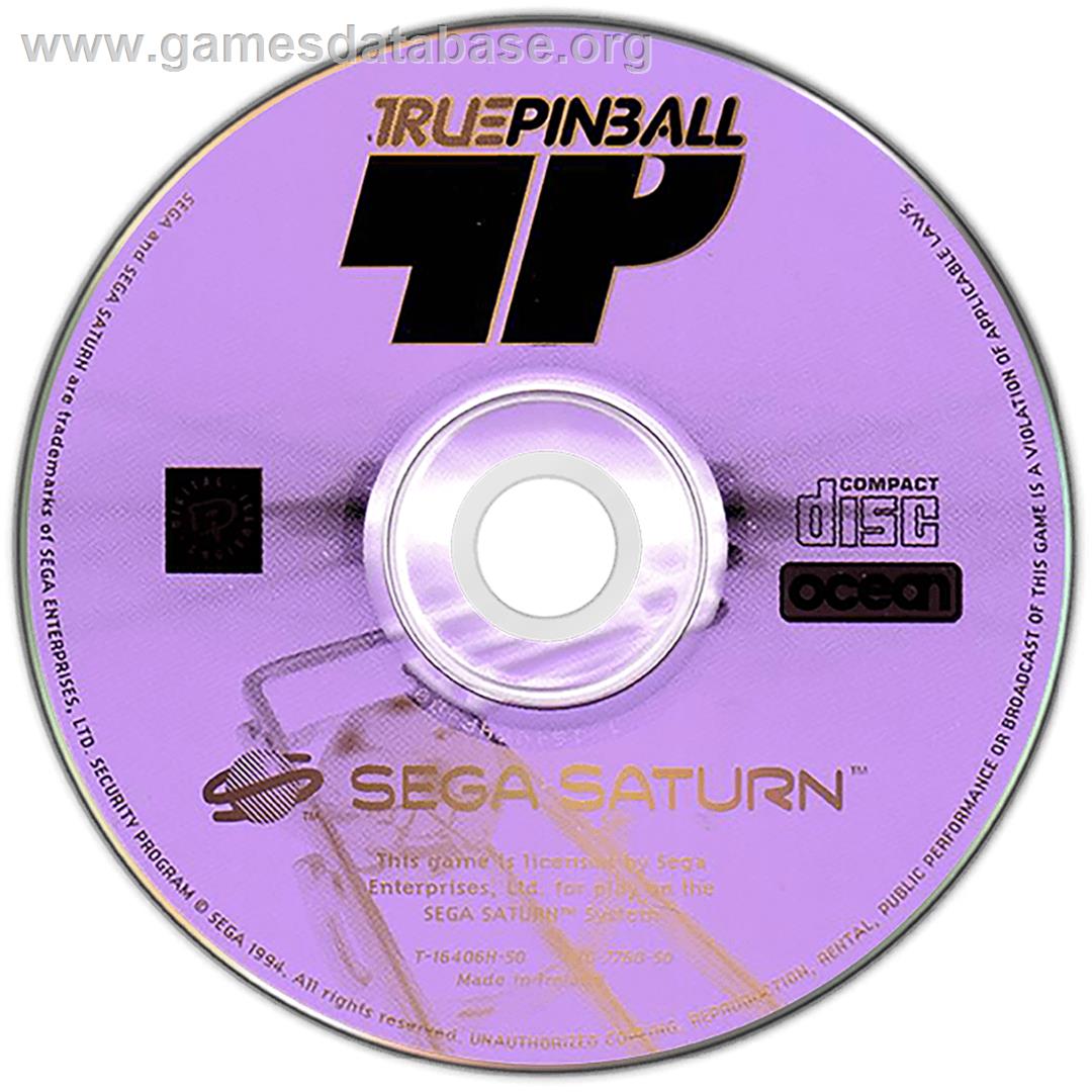 True Pinball - Sega Saturn - Artwork - Disc