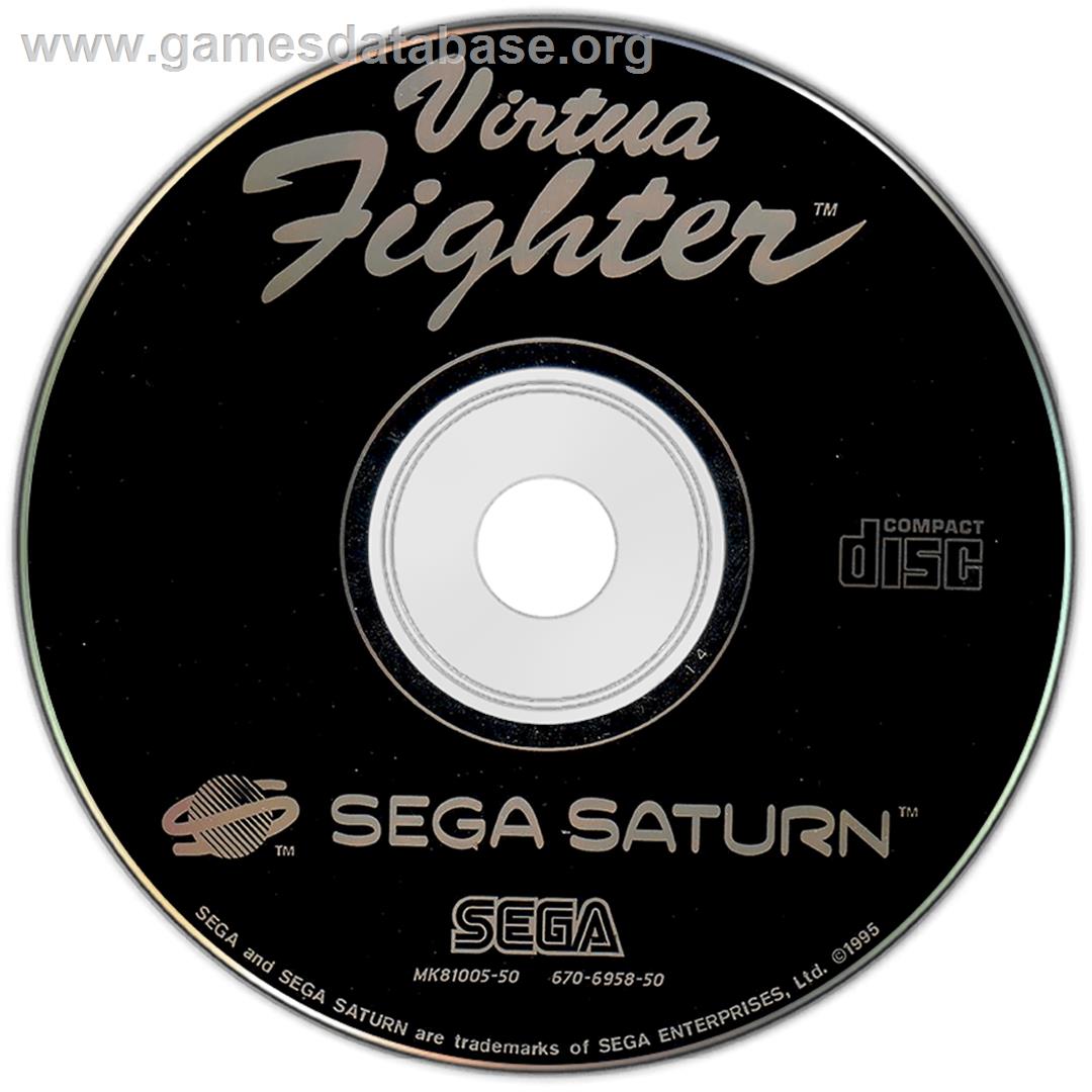 Virtua Fighter - Sega Saturn - Artwork - Disc