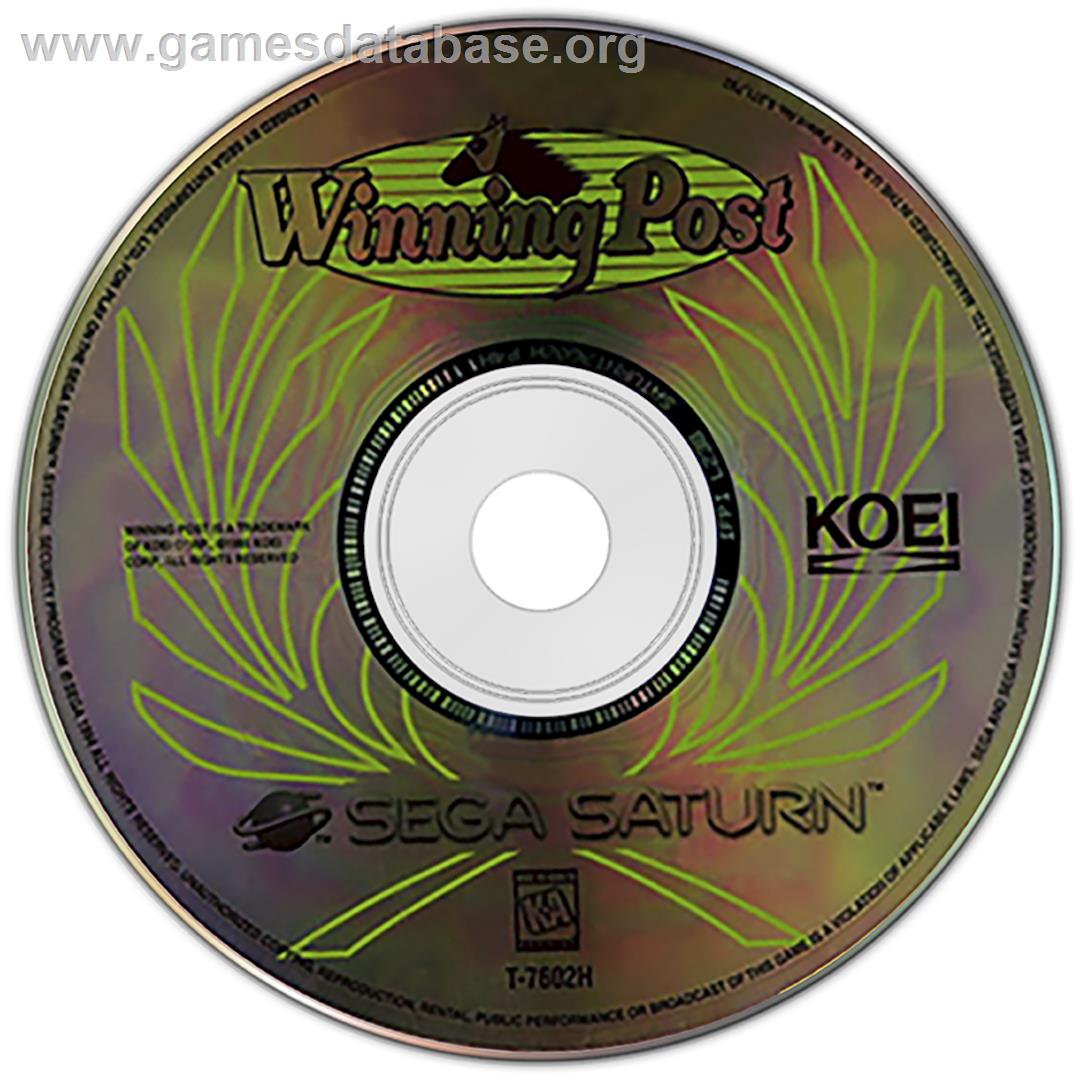Winning Post - Sega Saturn - Artwork - Disc