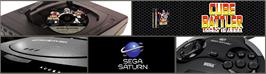Arcade Cabinet Marquee for Cube Battler - Debugger Shou-hen.