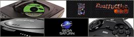 Arcade Cabinet Marquee for Destruction Derby.