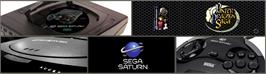 Arcade Cabinet Marquee for Panzer Dragoon Saga.