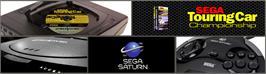 Arcade Cabinet Marquee for Sega Touring Car Championship.
