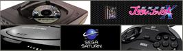 Arcade Cabinet Marquee for Seifuku Densetsu Pretty Fighter X.