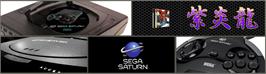 Arcade Cabinet Marquee for Shienryu.