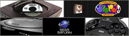 Arcade Cabinet Marquee for Shingata Kururin Pa!.