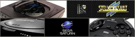 Arcade Cabinet Marquee for Stellar Assault Ss.