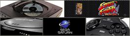 Arcade Cabinet Marquee for Street Fighter Collection.