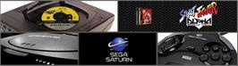 Arcade Cabinet Marquee for Street Fighter Zero.