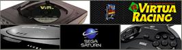 Arcade Cabinet Marquee for Virtua Racing.