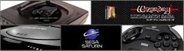 Arcade Cabinet Marquee for Wizardry: Llylgamyn Saga.