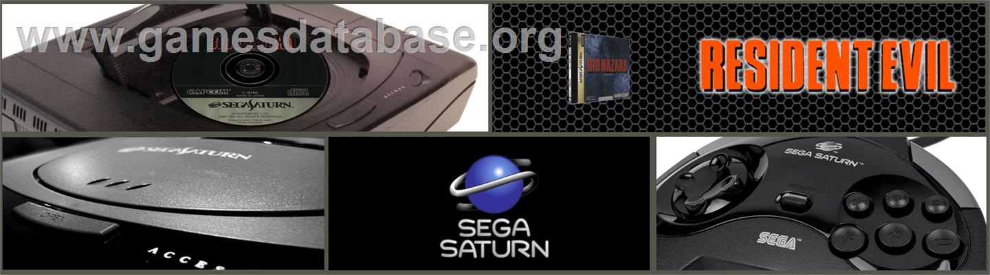 Bio Hazard - Sega Saturn - Artwork - Marquee