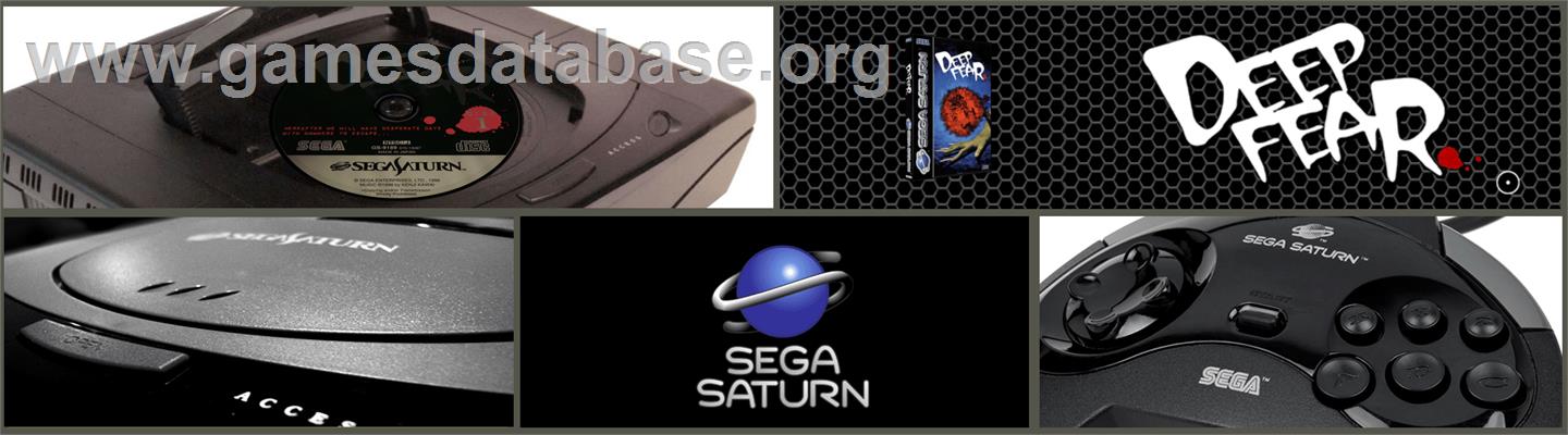 Deep Fear - Sega Saturn - Artwork - Marquee