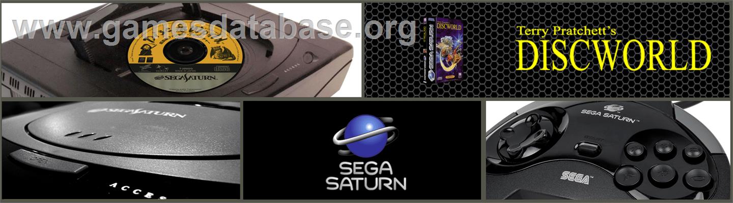 Discworld - Sega Saturn - Artwork - Marquee