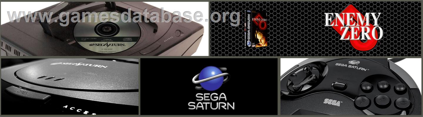Enemy Zero - Sega Saturn - Artwork - Marquee