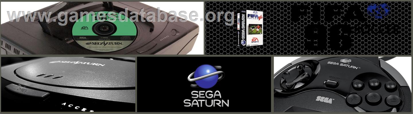FIFA 96 - Sega Saturn - Artwork - Marquee