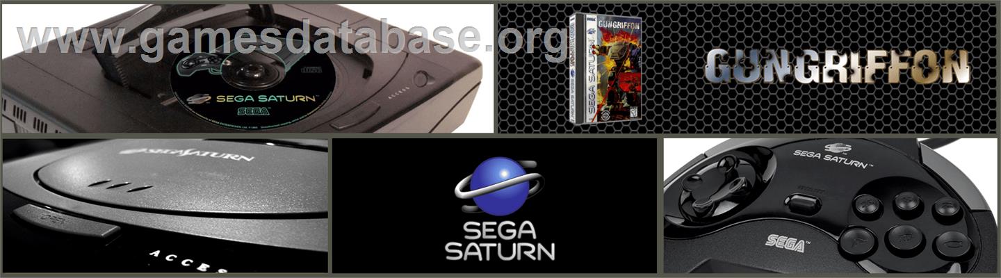 Gungriffon: The Eurasian Conflict - Sega Saturn - Artwork - Marquee