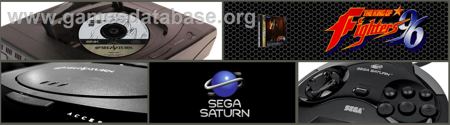 King of Fighters '96, The - Sega Saturn - Artwork - Marquee