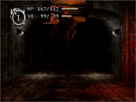 In game image of Baroque on the Sega Saturn.