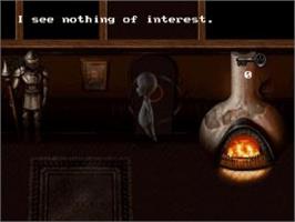 In game image of Casper on the Sega Saturn.