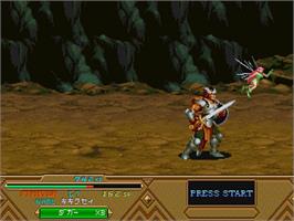 In game image of Dungeons & Dragons Collection on the Sega Saturn.