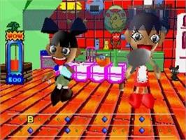 In game image of Jung Rhythm on the Sega Saturn.