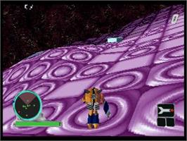 In game image of Lifescape 2 - Body Bionics - Kyoui no Shouuchuu Jintai on the Sega Saturn.