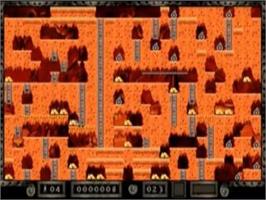 In game image of Lode Runner Extra on the Sega Saturn.