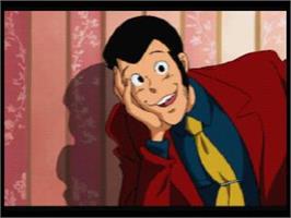 In game image of Lupin The 3rd - Pyramid no Kenja on the Sega Saturn.