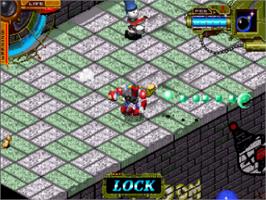In game image of Steamgear Mash on the Sega Saturn.