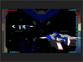 In game image of Stellar Assault Ss on the Sega Saturn.